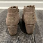 Toms Tom’s bootie wedges beige - LIKE NEW - W6.5 Photo 3