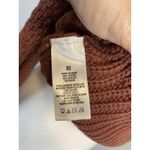 Aeropostale  Brown Sweater Jr XS Cold Shoulder Long Sleeve Rust Academia Neutral Photo 5