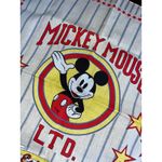 Mickey Mouse LTD Est 1928 Bandana Scarf Hankerchief Red Stars Blue Stripes White Photo 1