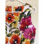 Ronni Nicole  Vibrant Floral Flower Sleeveless Stretch Sheath Dress Womens 6 Photo 3