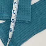 Aeropostale  Womens Stretch Long Sleeve Tie-Front Cropped Top‎ Blue Small NWT Photo 4