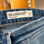 BLANK NYC  Embroidered Denim Hiker Shorts 29 Photo 4