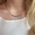 Lia Sophia  blue crystal necklace Photo 0