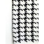 Princess Polly  Ashton V-Neck Houndstooth Knit Sweater Vest White Black Size S/M Photo 6