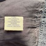 Anthropologie  Maeve Dress Women's Size Small Y2K Gray Lace Ruffle Short Sundress Photo 13