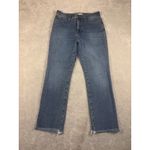 Madewell  the perfect vintage jean 29 Raw Hem Side Slit Med Wash Photo 1