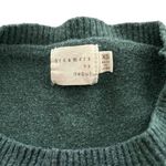 Dreamers by Debut Crewneck Cropped Green Sweater, Sz XS Photo 10
