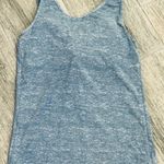 Uniqlo Women's Heathered Blue Tank Top Photo 1