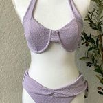 Time & Tru Women’s Classic Two Piece Bikini in Purple Size Small NWT Photo 1