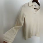 Brooks Brothers  Ivory Wool Cashmere Pullover Minimalist Classic Photo 2