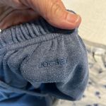 Pajama Set Jockey Cotton Short Sleeve V Neck Top M Drawstring Pants Gray Blue XS Size undefined Photo 7