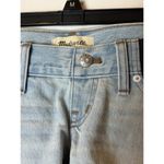 Madewell  Essen Wash Maternity‎ Side Panel Relaxed Mid Length Denim Shorts 24 NWT Photo 5