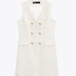 ZARA Tweed Vest Mini Dress Photo 1