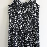 Jessica Howard  $135 black & white floral fit & flair dress plus size 24W Photo 0