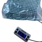 PLANTE Women's Green Gingham Overalls Jumpsuit Size L Made in USA Size L Photo 10