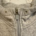 FIGS  On Shift Full Zipper Hoodie Sweatshirt in Heathered Grey size Medium Photo 3