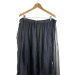 GoldStar‎ Women Maxi Skirt Black Chiffon Overlay Adjustable Whimsigoth Fairy Y2K Size undefined Photo 7
