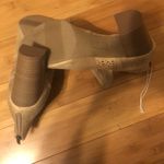 American Eagle Paloma Tan Open Toe Bootie Size 10 NWOT Photo 5