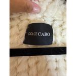 Dolce Cabo Cream Furry Knitted Open Front Vest Women's S/M Size undefined Photo 1