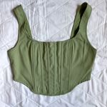 Missguided green  corset top Photo 0