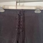 American Eagle Black Lace Up Jeans Photo 2