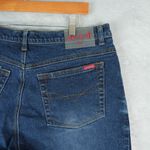 Zana Di  Jeans Womens 18 Bootcut High Rise Dark Wash Stretch Glitter Sparkle Y2K Photo 3