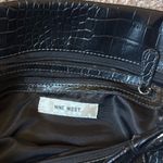 Nine West Elegant Black Crocodile-Embossed Shoulder Bag Photo 2