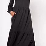 NWT canyon retreat XL easy mid boot dress long sleeve tiered gray/black Black Photo 0