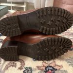 Etienne Aigner  brown Leather Heeled Boots sz 5.5 Photo 5