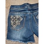 Hydraulic  Low Rise Y2K Jean Shorts Rhinestones Back 5/6 Photo 8