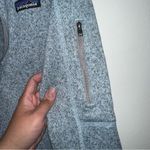Patagonia Better Quarter Zip Heather Bluish Gray Fleece Pullover Sweater Size XS Photo 11