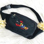 Disney Vintage  blck fanny pack waist bag Photo 0