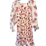 Free People Camella Floral Print Minidress River Combo Tassel Drawstring XL NWT Photo 1