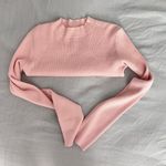 ZARA Pink Ribbed Sweater Photo 1