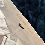 American Eagle White Jean Shorts Photo 3