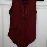 Maroon Bodysuit tank!!!! Photo 1
