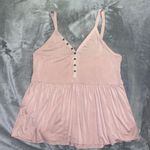 American Eagle Outfitters Tank Top Pink Size M Photo 0