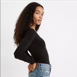 Madewell  Wrap Thong Bodysuit Photo 2