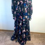 Meghan LA dress flowing boho floral Navy Size XL NWT Absolutely gorgeous ❤️ Photo 6