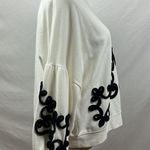 ZARA  embroidered sweater size small Photo 5