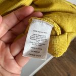 Talbots  Merino Wool yellow gold cardigan sweater Photo 4