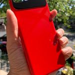 iPhone 8Plus 7Plus Fashion Drop Protection Hard Case Hot Red Photo 0