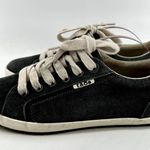 Taos Star Sneakers Shoes Canvas Lace Up Low Top Casual Athletic Charcoal 7.5 Gray Photo 3