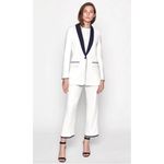 Vince Equipment Quincy Blazer in Nature White Eclipse Sz.6 NWT Photo 5