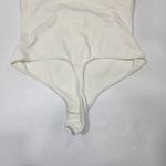 Free People  x Intimately FP Luna Square Neck Bodysuit in Optic White Photo 6