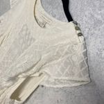 Chelsea and Violet French Elegant White Lace Sleeveless Dress Size Small (Preowned) Photo 13