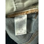 RE/DONE 90’s Crop Low Slung High-Rise Raw Hem Jeans in Blue Mere Size 26 Photo 9