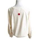 Just Madison Love Sweatshirt Embroidered Size XL NWT Pearled Ivory Boutique Photo 2