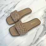 Dream Paris Dream Pairs NEW Square Open Toe Woven Slide Sandals Photo 6