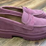 Portland Leather Patina Zoe Chunky Loafers Shoes Foxglove Pink 6 Suede y2k Photo 1